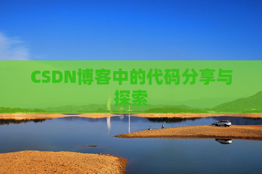 CSDN博客中的代码分享与探索